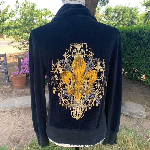 Miss Me velvet jacket 🧥 - Picture 3 of 4